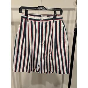 Vintage Augusta National Golf Shop Slazenger Striped Shorts Size 8 Masters Color